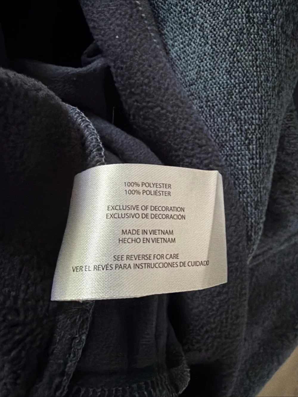 Eddie Bauer Men's Size S Heathered Blue Quarter-Snap Sweater Fleece Pullover.
